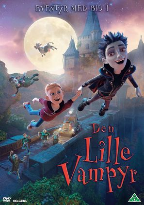 The Little Vampire 3D - Danish DVD movie cover (thumbnail)