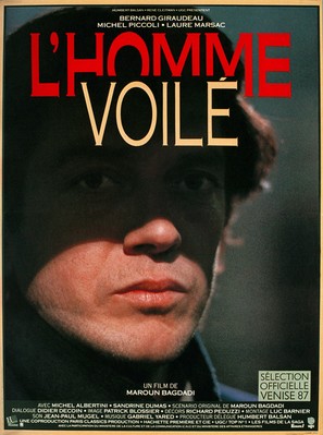L&#039;homme voil&eacute; - French Movie Poster (thumbnail)