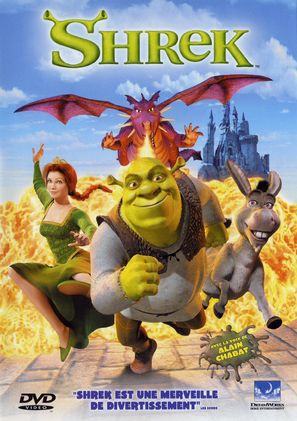 Shrek - French DVD movie cover (thumbnail)