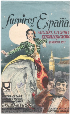 Suspiros de Espa&ntilde;a - Spanish Movie Poster (thumbnail)