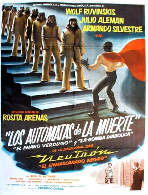 Los aut&oacute;matas de la muerte - Mexican Movie Poster (thumbnail)