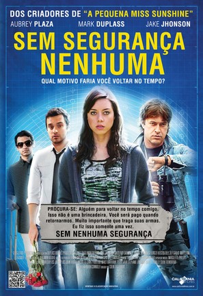 Safety Not Guaranteed - Brazilian Movie Poster (thumbnail)