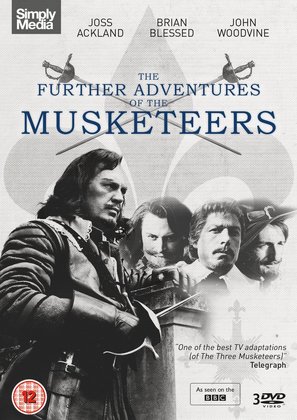 &quot;The Further Adventures of the Musketeers&quot; - British DVD movie cover (thumbnail)