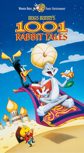 Bugs Bunny&#039;s 3rd Movie: 1001 Rabbit Tales - VHS movie cover (thumbnail)