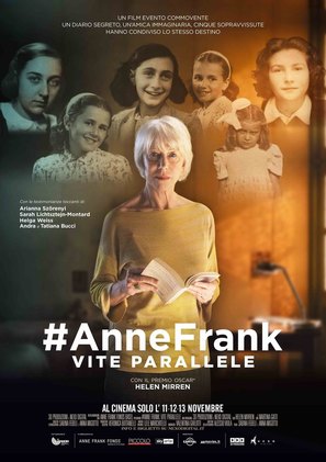 #AnneFrank. Parallel Stories - Italian Movie Poster (thumbnail)