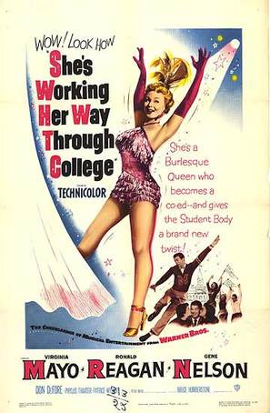 She&#039;s Working Her Way Through College - Movie Poster (thumbnail)