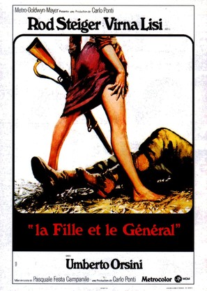 La ragazza e il generale - French Movie Poster (thumbnail)