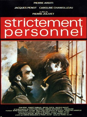 Strictement personnel - French Movie Poster (thumbnail)