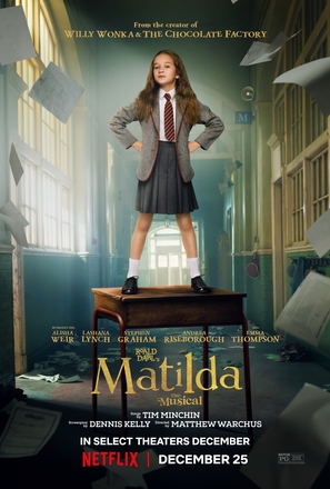 Roald Dahl&#039;s Matilda the Musical - Movie Poster (thumbnail)