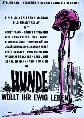 Hunde, wollt ihr ewig leben - German Movie Poster (thumbnail)