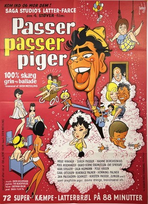 Passer passer piger - Danish Movie Poster (thumbnail)