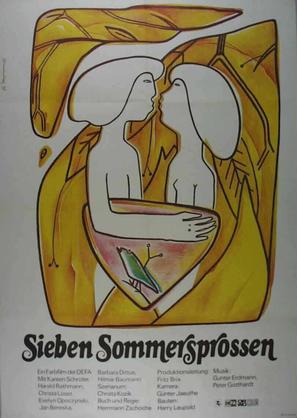 Sieben Sommersprossen - German Movie Poster (thumbnail)