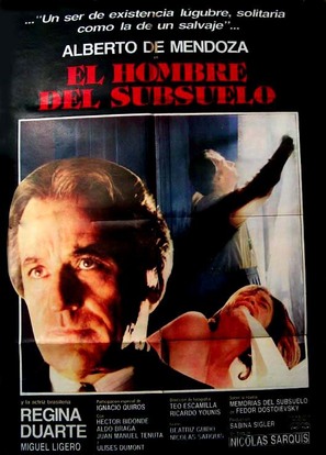 El hombre del subsuelo - Argentinian Movie Poster (thumbnail)