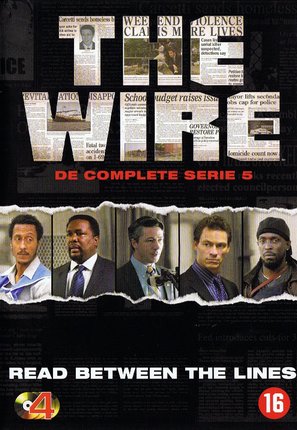 &quot;The Wire&quot; - Dutch DVD movie cover (thumbnail)