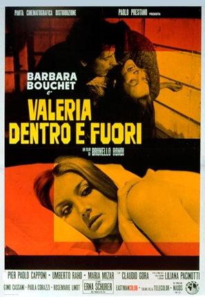 Valeria dentro e fuori - Italian Movie Poster (thumbnail)