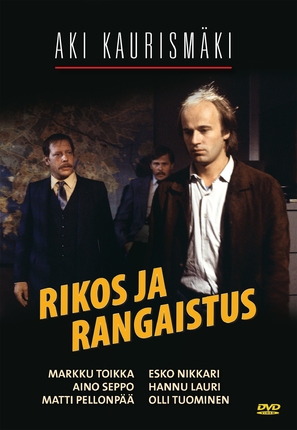 Rikos ja rangaistus - Finnish DVD movie cover (thumbnail)