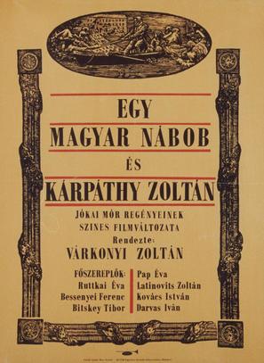 Egy magyar n&aacute;bob - Hungarian Movie Poster (thumbnail)