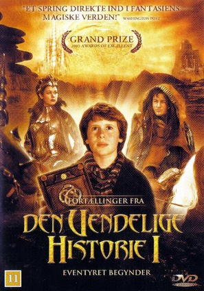 &quot;Tales from the Neverending Story&quot; - Danish DVD movie cover (thumbnail)