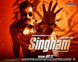 Singham - Indian Movie Poster (thumbnail)