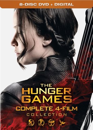 The Hunger Games - DVD movie cover (thumbnail)