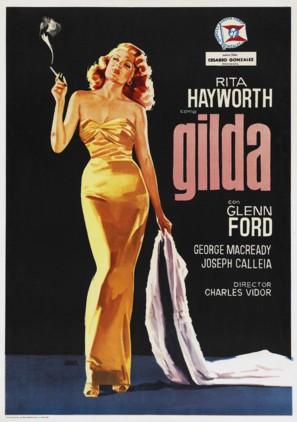 Gilda - Spanish Re-release movie poster (thumbnail)