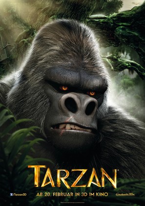 Tarzan - German Movie Poster (thumbnail)