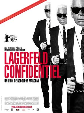 Lagerfeld Confidentiel - French Movie Poster (thumbnail)