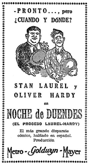 Noche de duendes - Spanish poster (thumbnail)