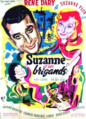 Suzanne et ses brigands - French Movie Poster (thumbnail)