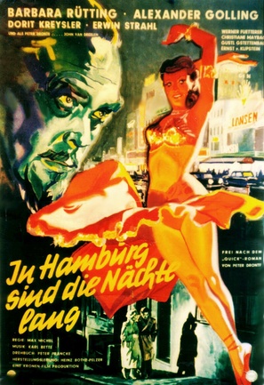 In Hamburg sind die N&auml;chte lang - German Movie Poster (thumbnail)