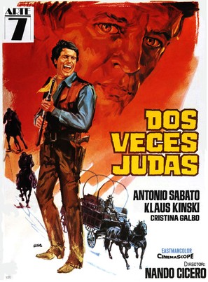 Due volte Giuda - Spanish Movie Poster (thumbnail)