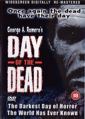 Day of the Dead - British DVD movie cover (thumbnail)