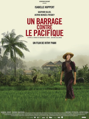Un barrage contre le Pacifique - French Movie Poster (thumbnail)