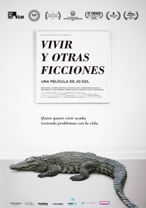 Vivir y otras ficciones - Spanish Movie Poster (thumbnail)