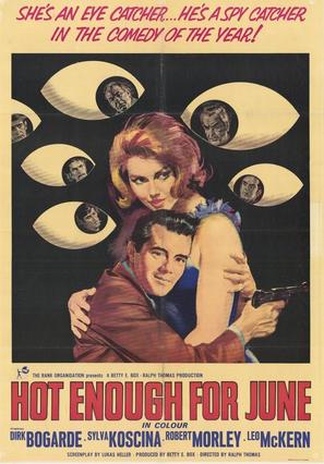 Hot Enough for June - British Movie Poster (thumbnail)