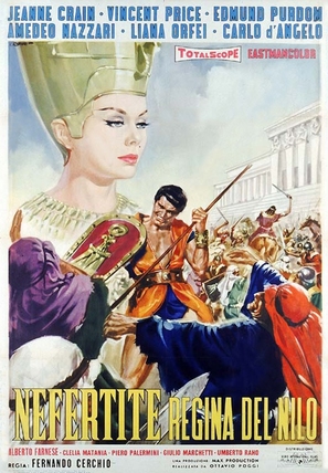 Nefertiti, regina del Nilo - Italian Movie Poster (thumbnail)
