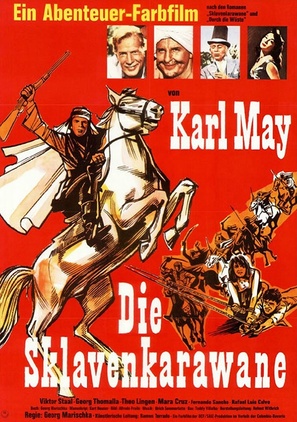 Die Sklavenkarawane - German Movie Poster (thumbnail)