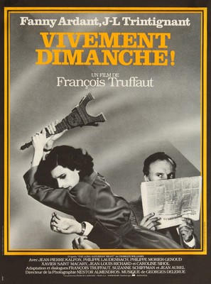 Vivement dimanche! - French Movie Poster (thumbnail)