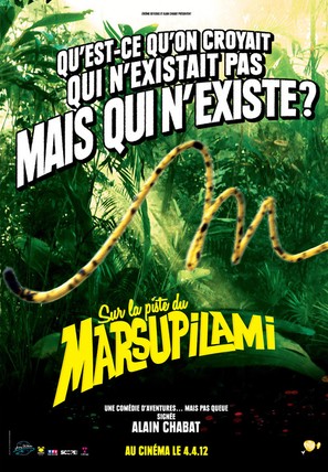 Sur la piste du Marsupilami - French Movie Poster (thumbnail)