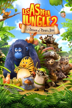 The Jungle Bunch 2: The Great Treasure Quest - French Movie Poster (thumbnail)