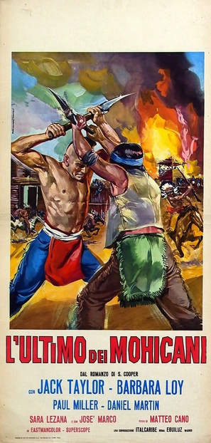 Uncas, el fin de una raza - Italian Movie Poster (thumbnail)