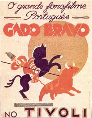 Gado Bravo - Portuguese Movie Poster (thumbnail)