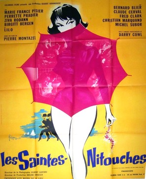 Les saintes-nitouches - French Movie Poster (thumbnail)