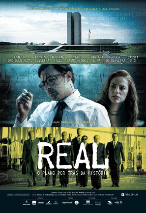 Real, o plano por tr&aacute;s da hist&oacute;ria - Brazilian Movie Poster (thumbnail)