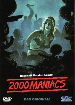 Two Thousand Maniacs! - German DVD movie cover (thumbnail)