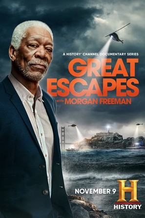 &quot;Great Escapes with Morgan Freeman&quot; - Movie Poster (thumbnail)