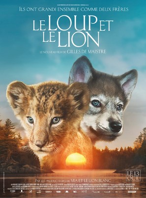 Le loup et le lion - French Movie Poster (thumbnail)