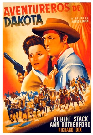Badlands of Dakota - Spanish Movie Poster (thumbnail)
