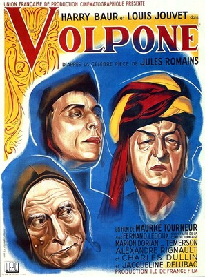 Volpone - French Movie Poster (thumbnail)