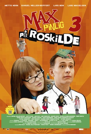 Max Pinlig p&aring; Roskilde - Danish Movie Poster (thumbnail)